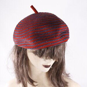 Vintage 1960s Mod beehive hat, Mr Flemming Boutique Wild Hare felt fur